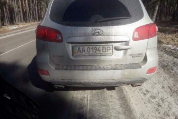 На Киевщине агрессивный полковник напал с оружием на водителя