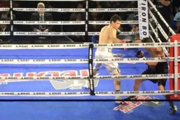 Херсонец одолел мексиканского боксера на 20 секунде (фото)