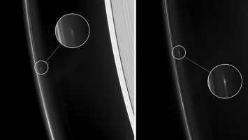 "Кассини" получил фотографии загадочных структур в кольцах Сатурна