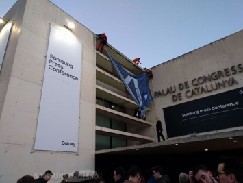 Гринпис протестует против восстановления фаблетов Samsung Galaxy Note7