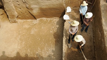 В Китае обнаружили кирпичные гробницы с артефактами возрастом более 700 лет