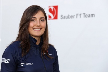 В Sauber подписали контракт с Татьяной Кальдерон