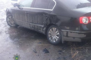 В Рубежном "деловой" водитель скрылся с места происшествия