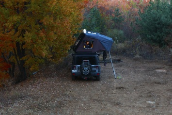 Появилась новая палатка для установки на автомобиль
