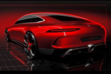 Mercedes приоткрыла занавесу нового AMG GT Concept