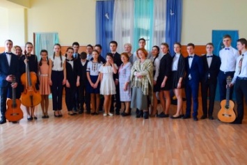 В гимназии Черноморска представили креативный «Морской проект»