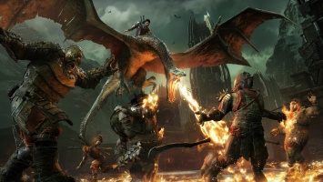 Премьера эпического геймплея Middle-earth: Shadow of War со штурмом крепости и полетом на драконе