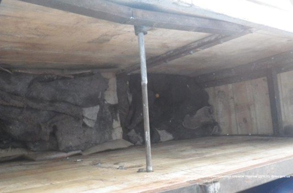 На «Чонгаре» задержали крымские машины с контрабандной говядиной и телячьими шкурами (ФОТО)