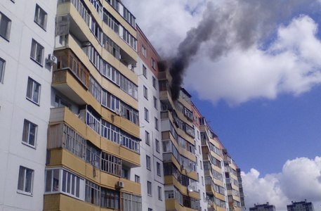 В Казани погибли в пожаре двое маленьких детей
