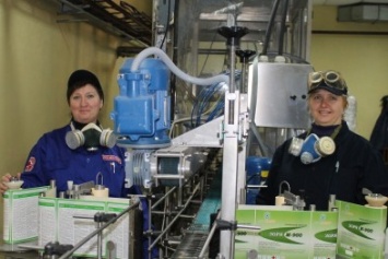 Химическое предприятие в Луганскй области запустило новое производство
