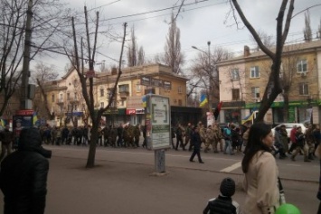 В Кривом Роге состоялся марш в поддержку блокады торговли с ОРДЛО (ФОТО)