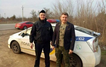 Николаевская полиция остановила телеведущего Карпачева