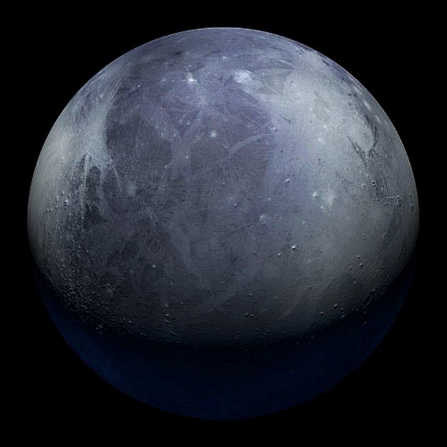 Ученые: Лед меняет поверхность Плутона