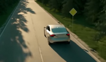 Новый «загадочный» седан от Volvo попал на видеозапись