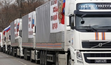 Половина российского "гумконвоя" растерялась по дороге в Луганск