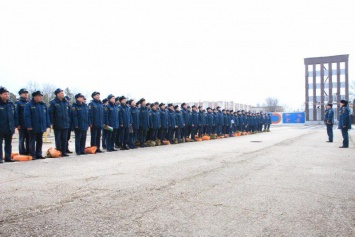 Крымские спасатели провели учения по Гражданской обороне