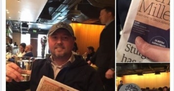 "Арестованный" ГПУ бывший глава "Укрспецэкспорта" насмехается над Луценко, сидя в лондонском кафе