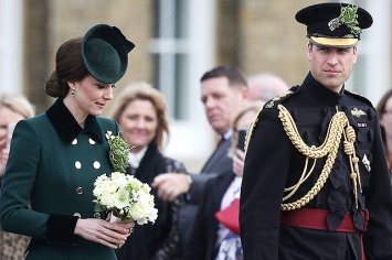 Принц Уильям и Кейт Миддлтон отметили День Святого Патрика пивом "Гиннес"