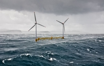 Шотландия строит крупнейшую плавучую ветряную электростанцию