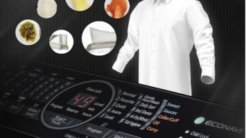 Panasonic создал стиральную машину с функцией «стирки карри» для Индии