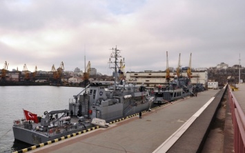 Корабли НАТО замечены на Одесском морвокзале