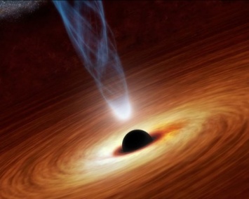 Ученые обнаружили черную дыру, которая «задыхалась» от осколков звезды