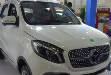 Китайцы сделали копию лого Mercedes-Benz