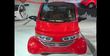 В Китае создали крошечный электромобиль