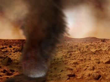 Ученые: Никто не может установить причину плохой погоды на Марсе