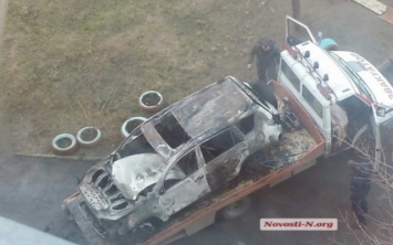 В Николаеве подожгли автомобиль 23-летней предпринимательницы