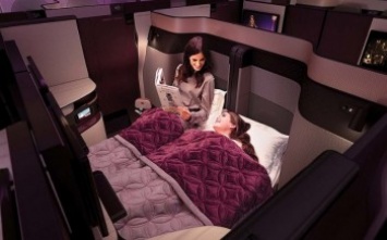 Двухместные кровати и каюты-трансформеры - Qatar Airways показала новый роскошный бизнес-класс (фото)