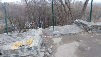 Скандальная лестница на Старокиевской горе так и не построена