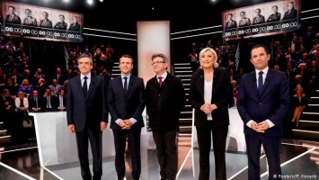 Во Франции прошли первые теледебаты кандидатов в президенты