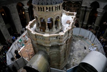 В Иерусалиме впервые за 200 лет реставрировали Храм Гроба Господня