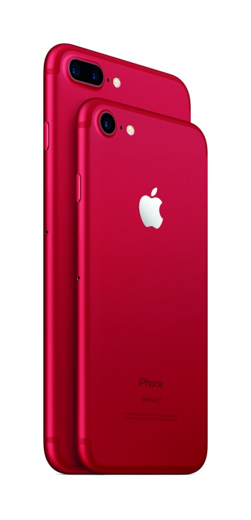 Apple анонсировала красный iPhone