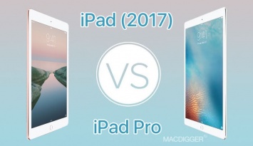 Новый iPad (2017) против 9,7-дюймового iPad Pro: сравнение характеристик