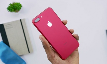 Первый обзор нового красного iPhone 7 Plus (PRODUCT)RED Special Edition [видео]