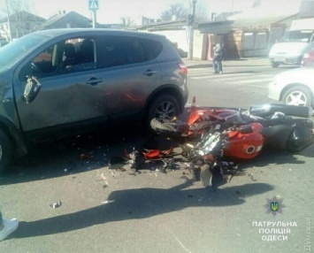 Смертельное ДТП в Одессе: погиб мотоциклист