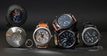Компания Samsung показала концепты механических часов