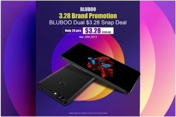 Распродажа BLUBOO Dual всего за $3,28 состоится 28 марта