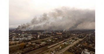 Заместитель Минобороны Украины: пожар в Балаклее погашен