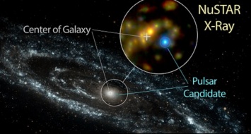 Ученые определили источник рентгеновского излучения в галактике Андромеда