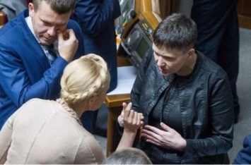 Савченко о Тимошенко: Я ни разу ей не поверила