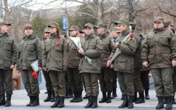 На Херсонщине отметили третью годовщину создания Национальной гвардии