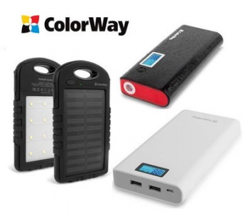 ColorWay добавил в продуктовый портфель новую категорию - Power Bank