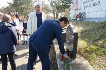 В Симферопольском районе почтили память крымскотатарского героя (ФОТО)