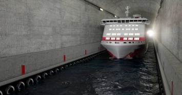 Норвегия построит первый в мире полноценный тоннель для судов