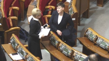 "Она холодная, как восковая кукла": Савченко рассказала, что думает о Тимошенко