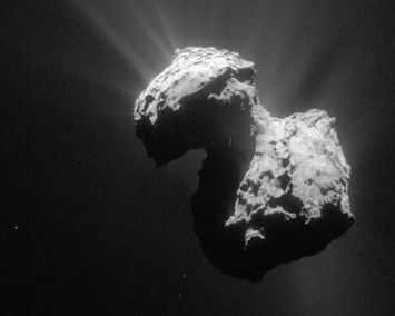 Губительное воздействие Солнца изменило комету Чурюмова-Герасименко