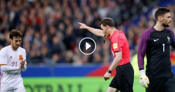 Испания обыграла Францию благодаря видеоповторам: появилось видео
